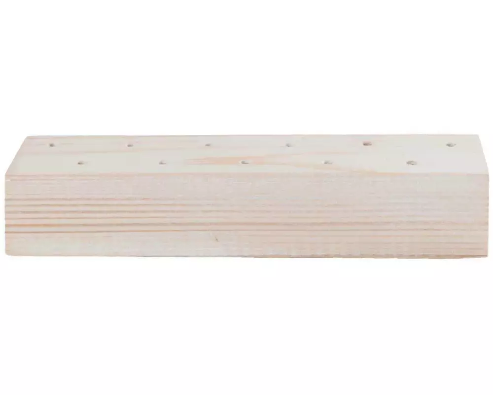 Rico Design Holzartikel Holzständer 21 x 4 x 5 cm, Weiss