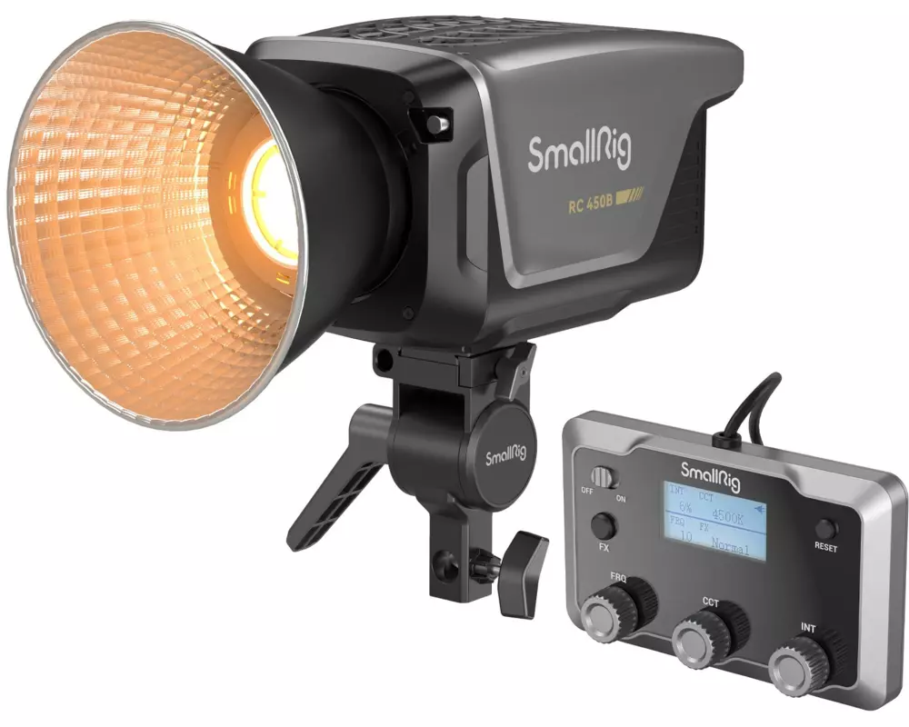 Smallrig Dauerlicht RC 450B COB LED mit Lichtsteuerpult