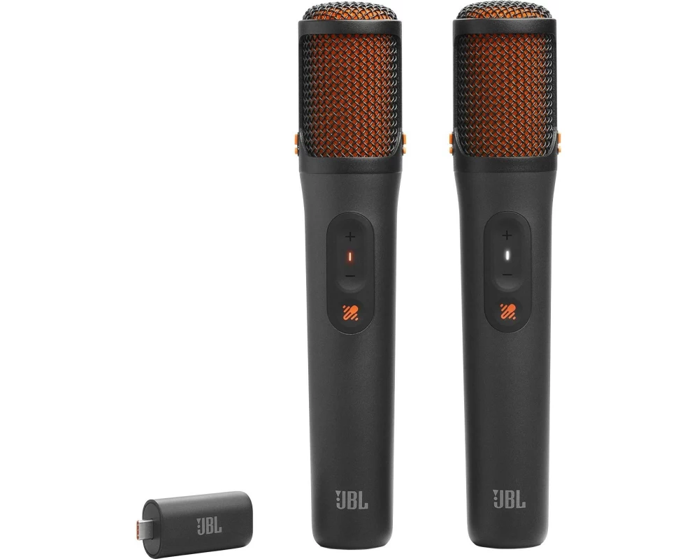 JBL EasySing Mics Schwarz