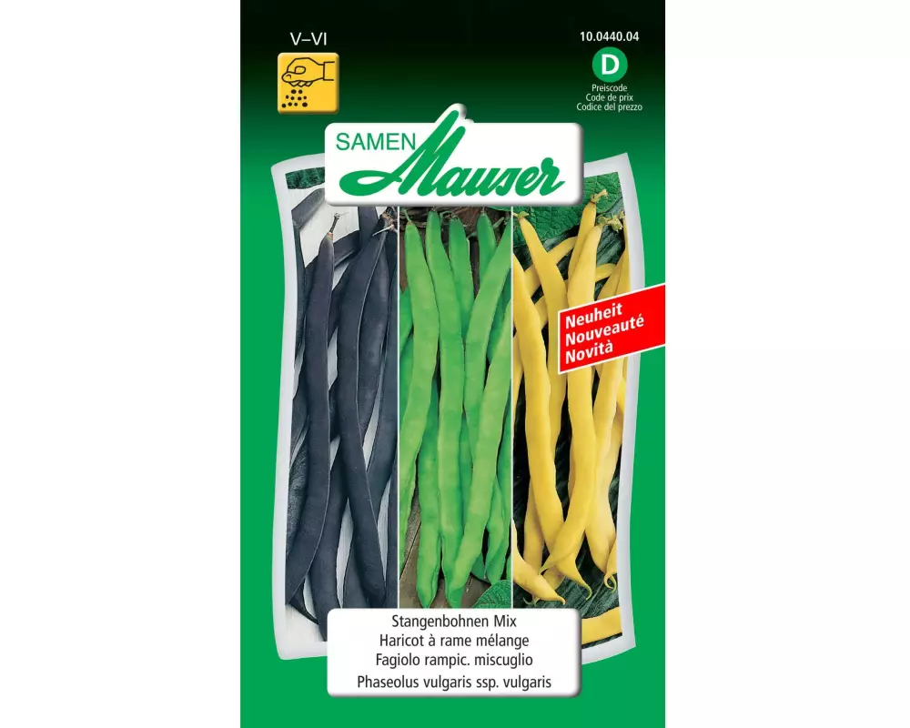 Samen Mauser Samen Stangenbohne Mix