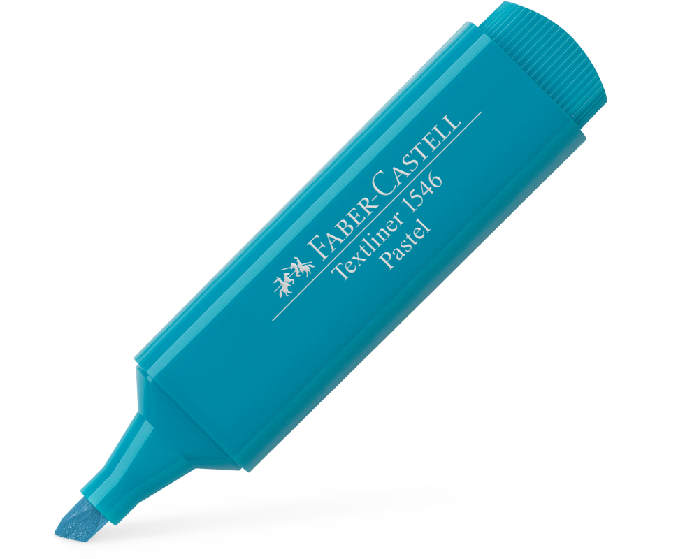FABER-CASTELL Textliner 1546 154658 pastell, türkis