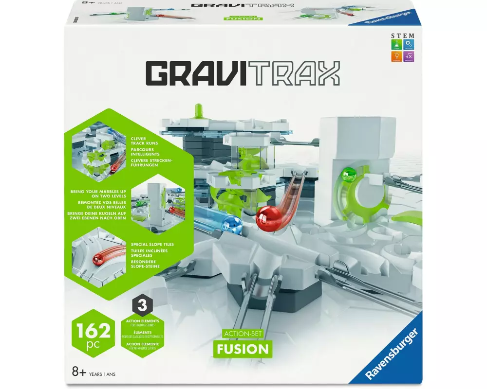 Ravensburger Kugelbahn Zubehör GraviTrax BASE Action-Set Fusion