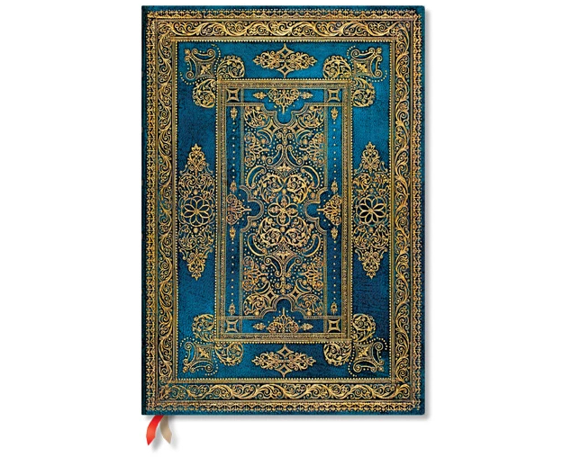 PAPERBLANKS Notizbuch Blue Luxe Grande PB9589-7 blanco, blau 128 Seiten
