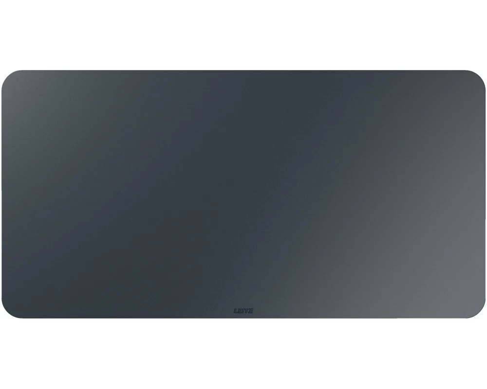 Leitz Schreibunterlage Leder Gross 36 x 70 cm, Dunkelgrau