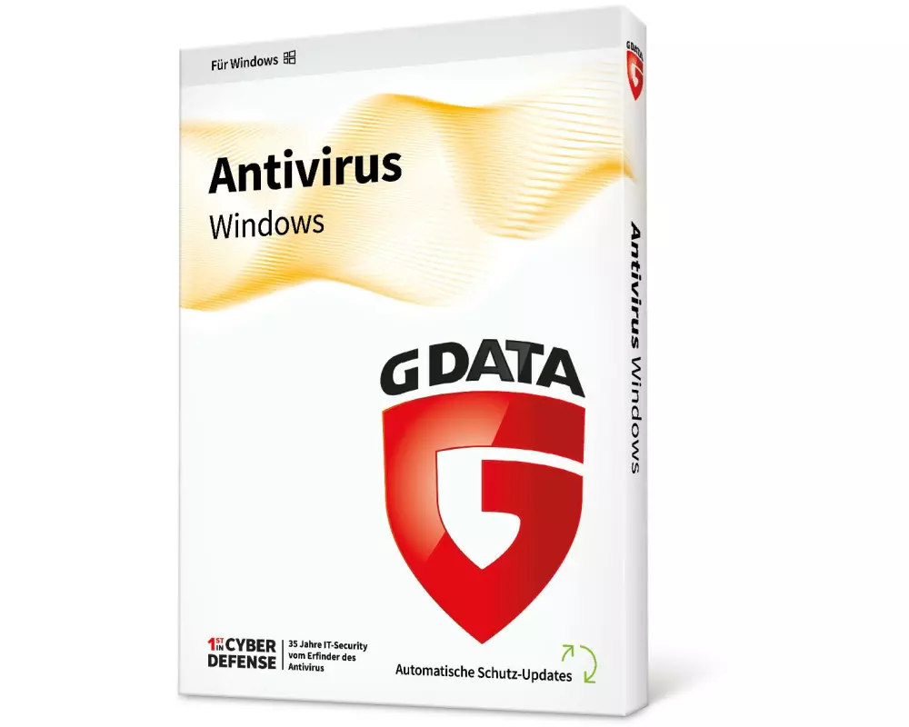 G DATA Antivirus Box, Vollversion, 1 PC