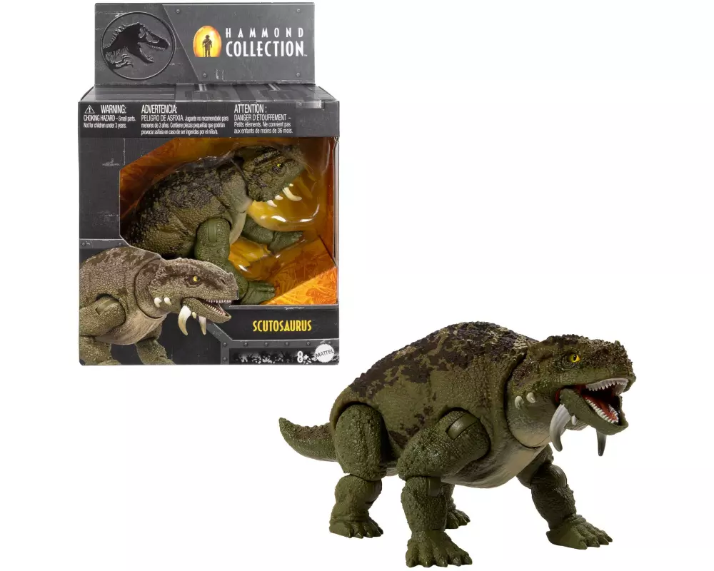Mattel Jurassic World Hammond Collection Scutosaurus