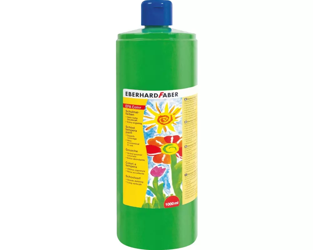 Eberhard Faber Temperafarben Efacolor, 1000 ml, Laubgrün