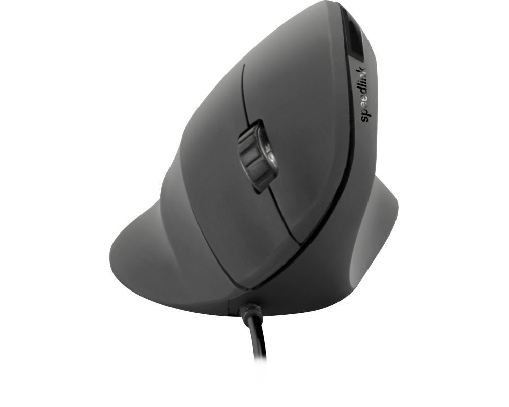 SPEEDLINK PIAVO Ergonomic Mouse USB SL-610019-RRBK vertical, rubber-black