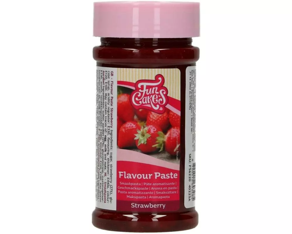 Funcakes Geschmackpaste Erdbeere Aroma