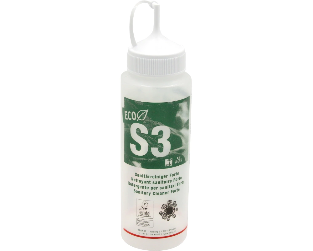WEITACLEAN Sanitärreiniger 500ml 75498.14399 S3 ECO, leere Flasche