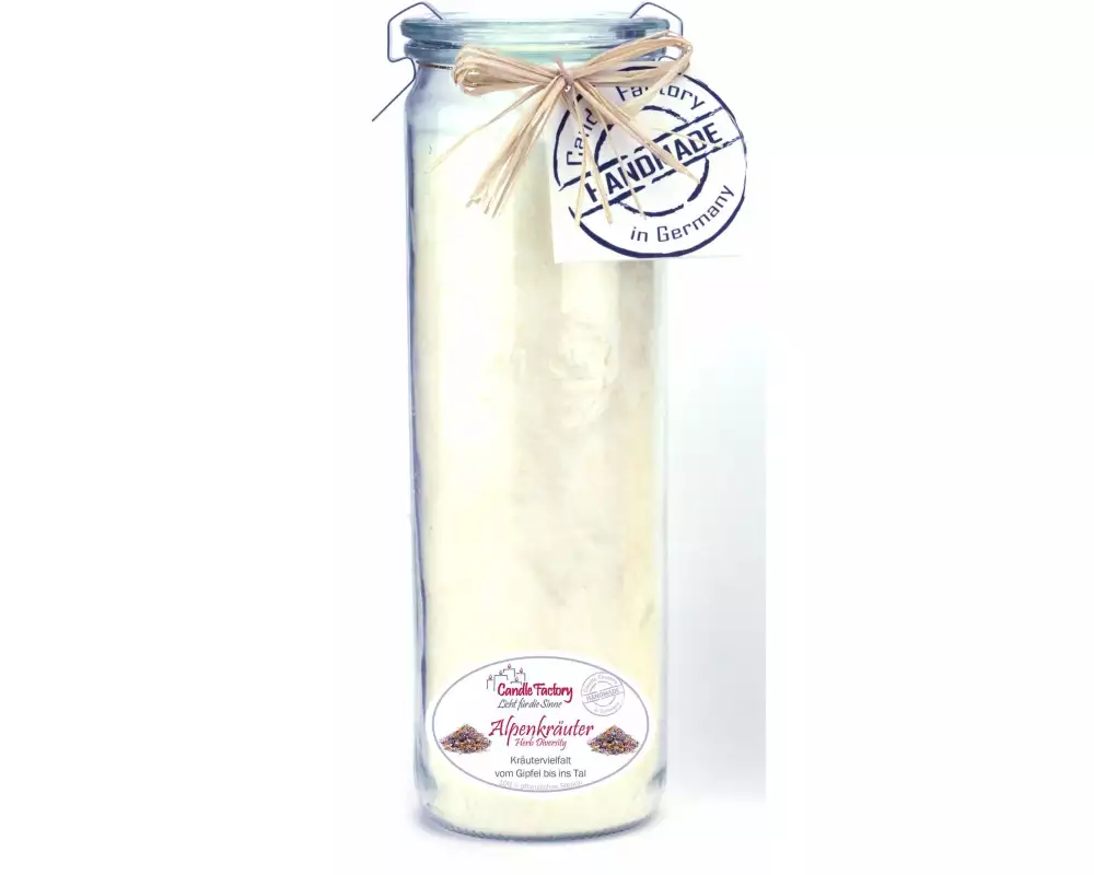 Candle Factory Duftkerze Alpenkräuter Big Jumbo