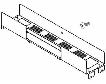 APC HyperPod Accessory, Aisle Crossover Tray, 5-6ft Aisle