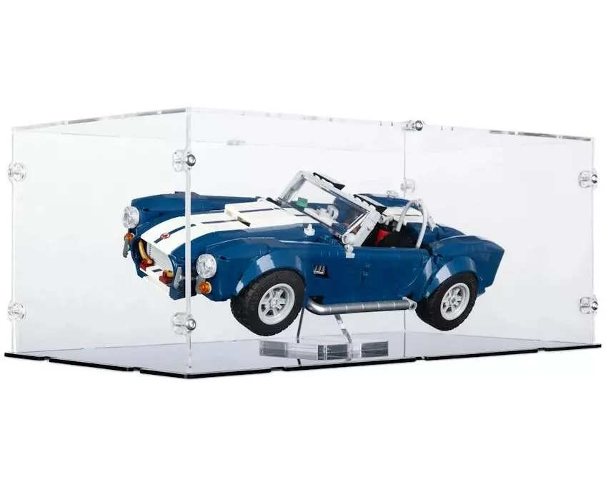 iDisplayit Acryl-Display für LEGO 10357 Shelby Corba 427 SC mit Ständer