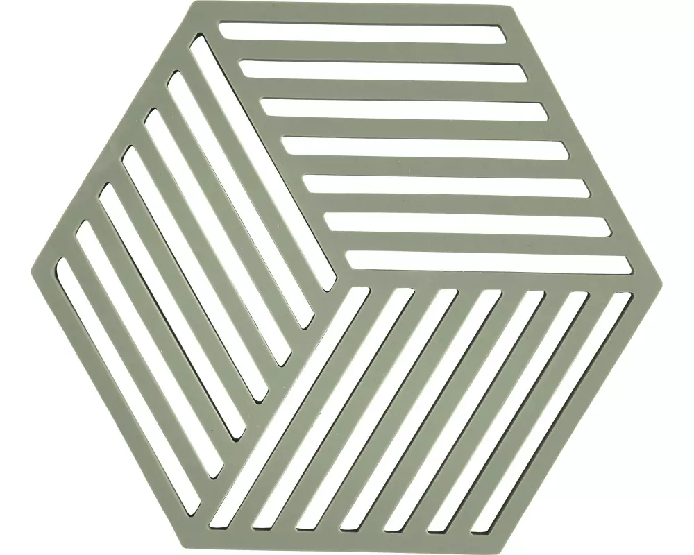 Zone Denmark Topfuntersetzer Hexagon Olivgrün