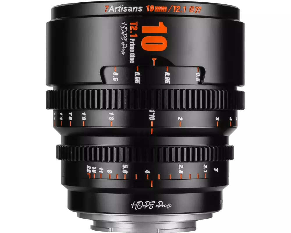 7Artisans Festbrennweite 10mm T/2.1 – Sony E-Mount