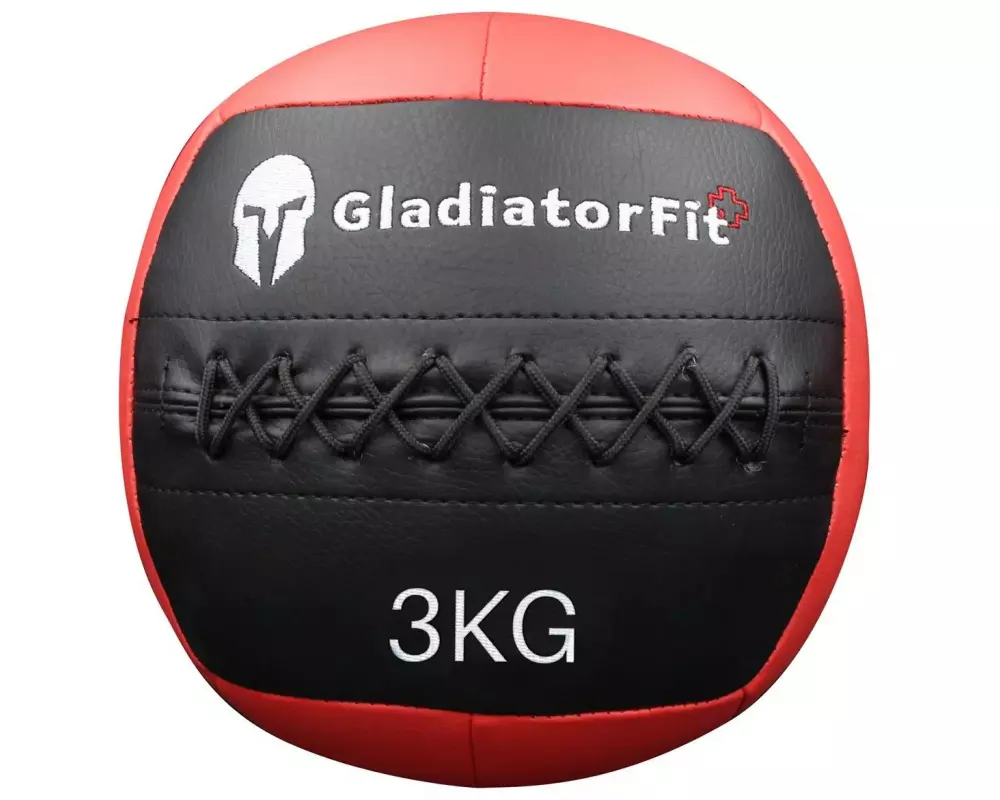 Gladiatorfit Medizinball Ultra-strapazierfähiger Wall Ball 3 kg