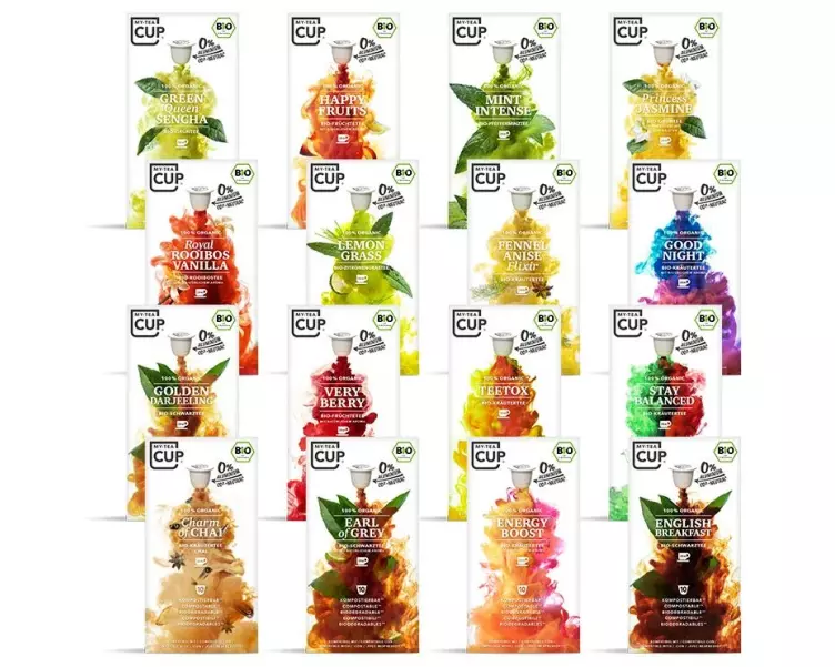 My-TeaCup Teekapseln Bio Vollsortiment 16 x 10 Stück
