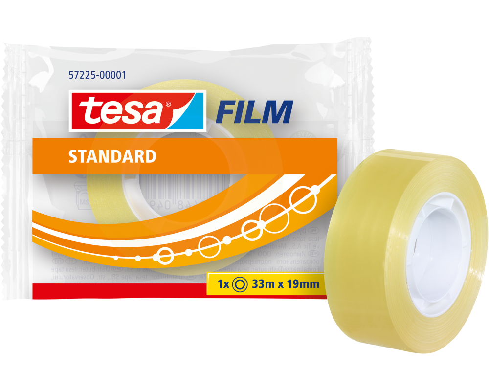 TESA Klebeband 19mmx33m 572250000 transparent