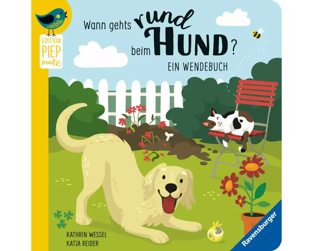 Wann gehts rund beim Hund?/ Wann macht die Katz Rabatz?: Ein Wendebuch