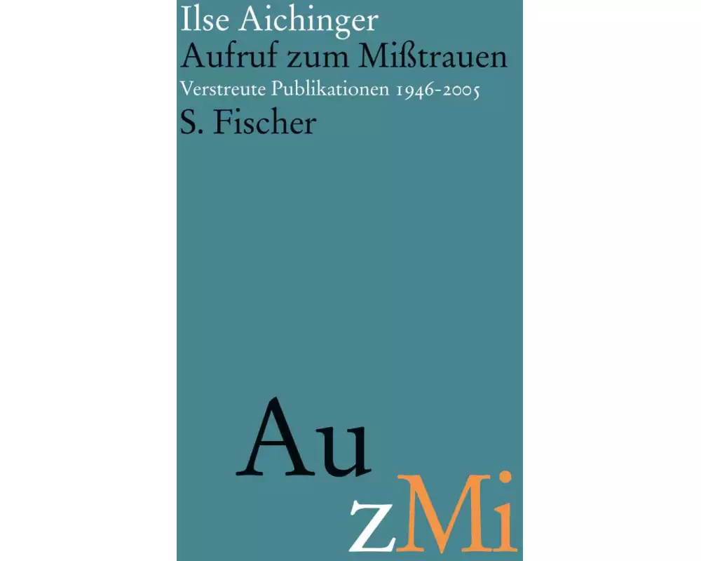 Aufruf zum Mißtrauen