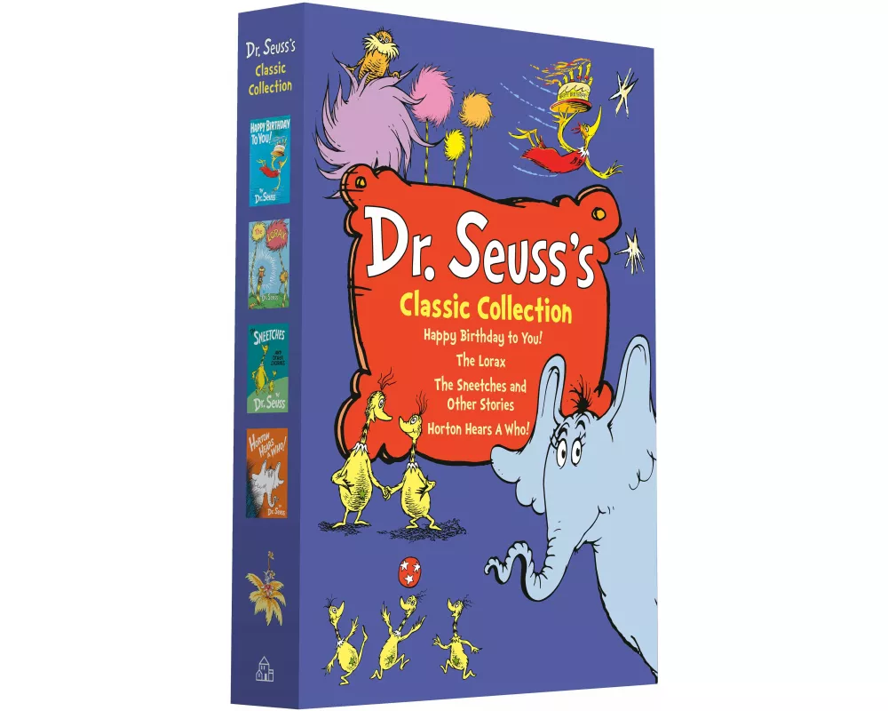 Dr. Seuss's Classic 4-Book Boxed Set Collection