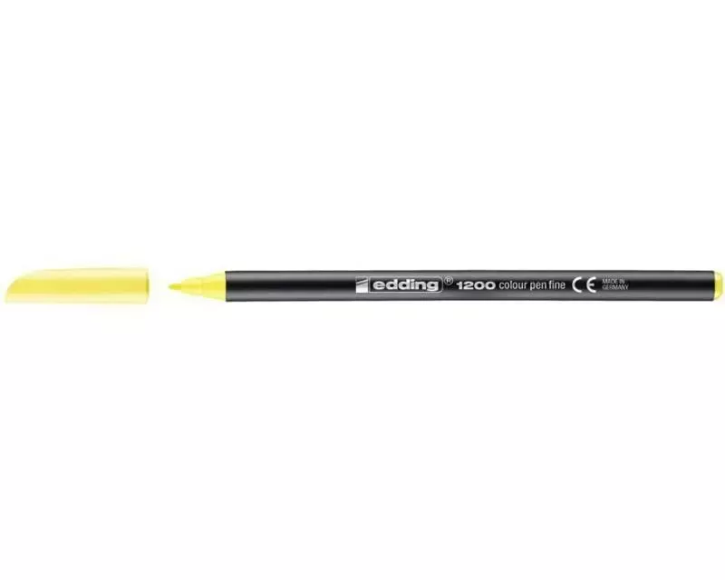 edding Fasermaler 1200 Pastellgelb