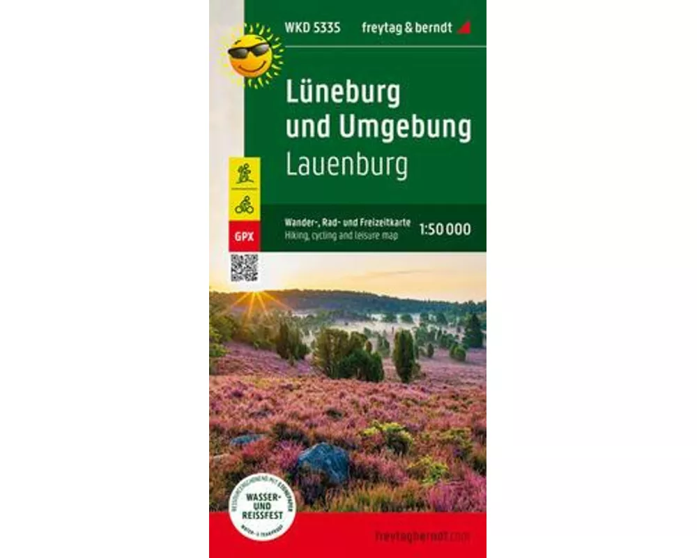 freytag & berndt Wanderkarte WKD 5335 Lüneburg und Umgebung, Lauenburg 1:50.000