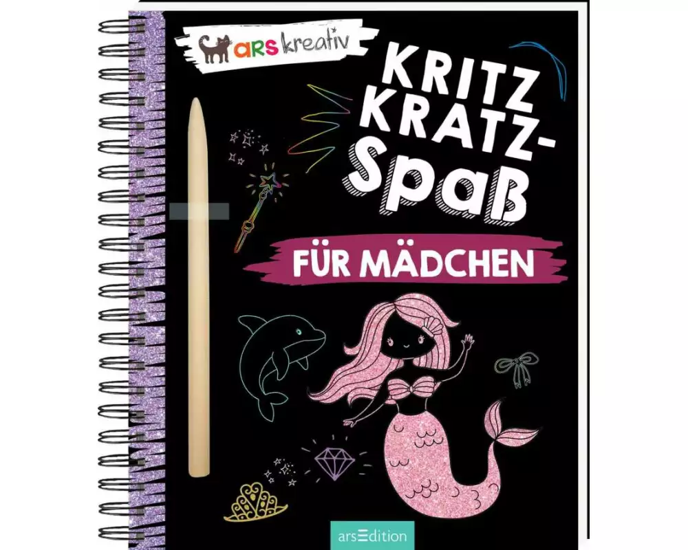 Kritzkratz-Spaß für Mädchen