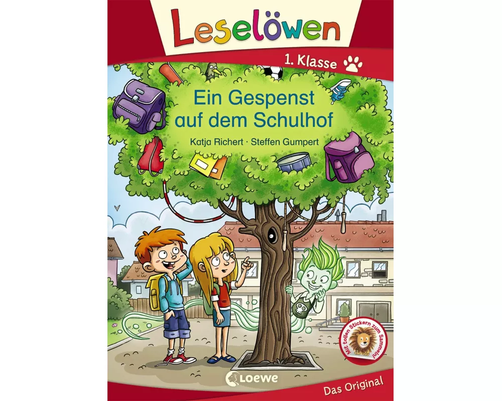 Leselöwen 1. Klasse - Ein Gespenst auf dem Schulhof