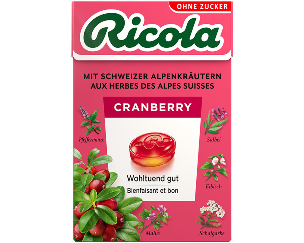 RICOLA Cranberry 4195 1x50g