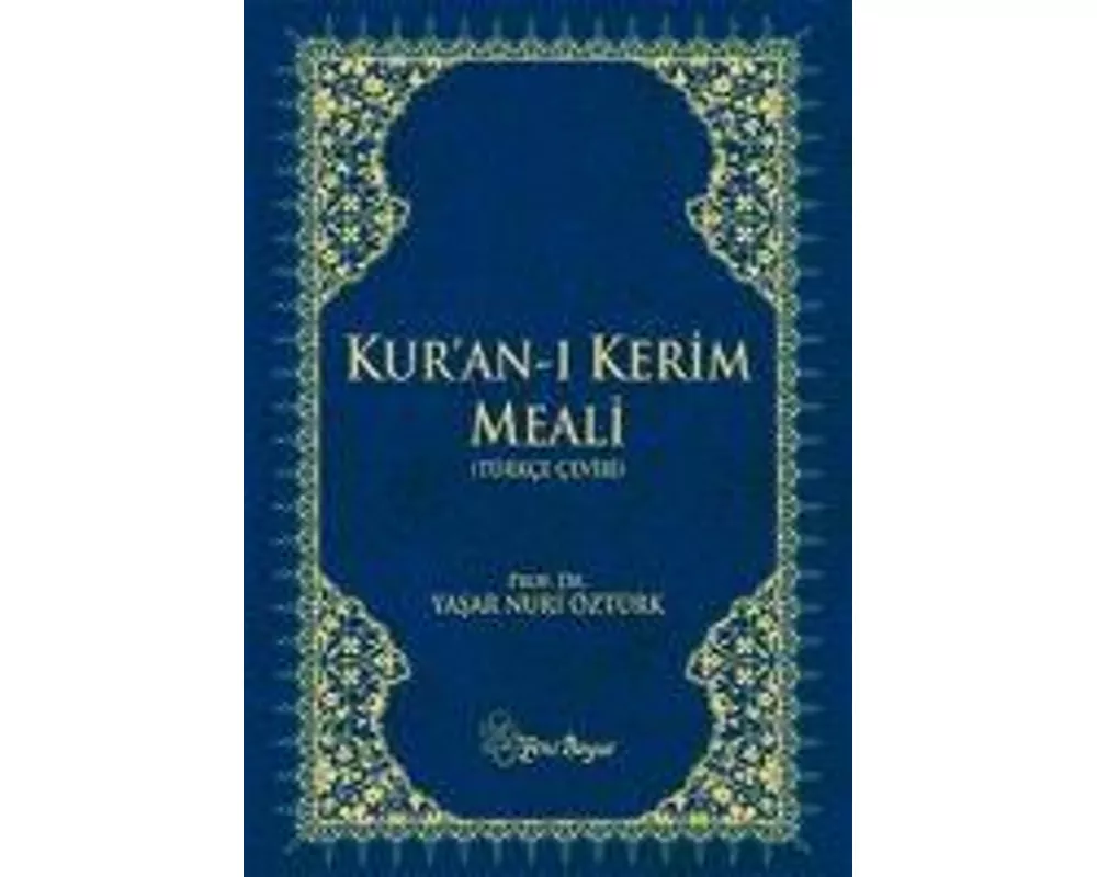 Kuran-i Kerim Meali (Büyük Puntolu, Büyük Boy, Ciltli)
