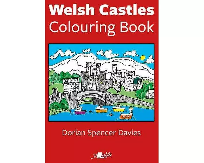 Welsh Castles Colouring Book