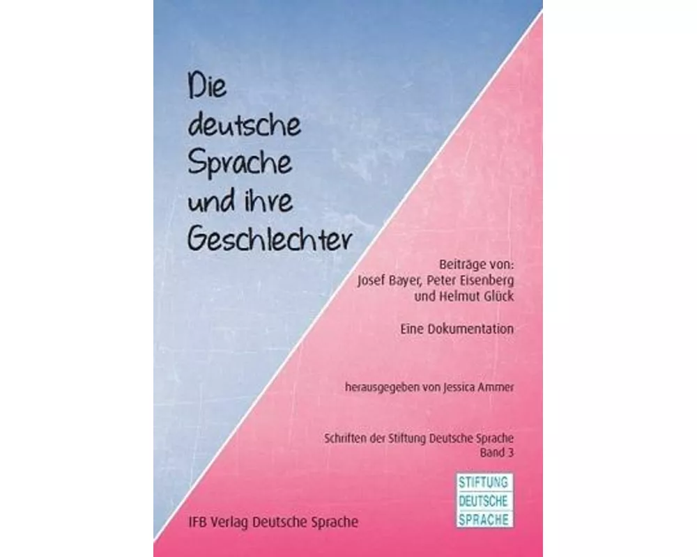 Die deutsche Sprache und ihre Geschlechter