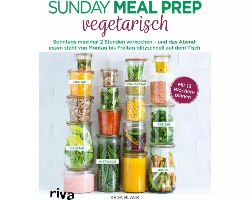 Sunday Meal Prep vegetarisch