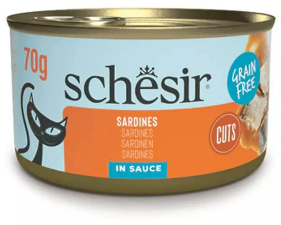 Schesir Nassfutter Sardinenfilets 70 g
