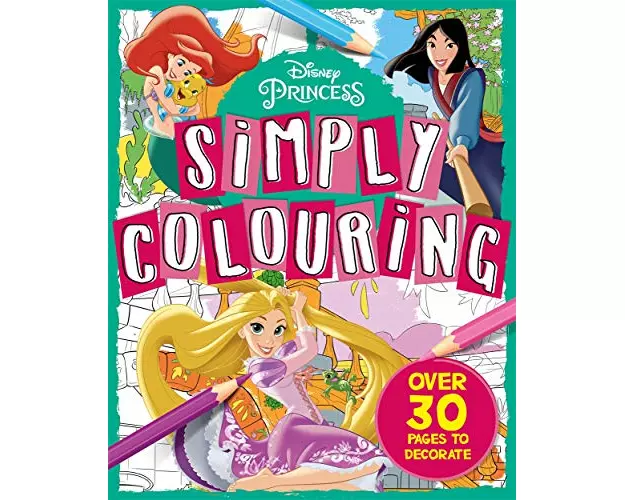Disney Princess: Simply Colouring
