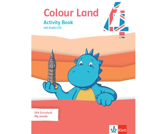 Colour Land 4. Ab Klasse 3. Activity Book mit Audio-CD Klasse 4