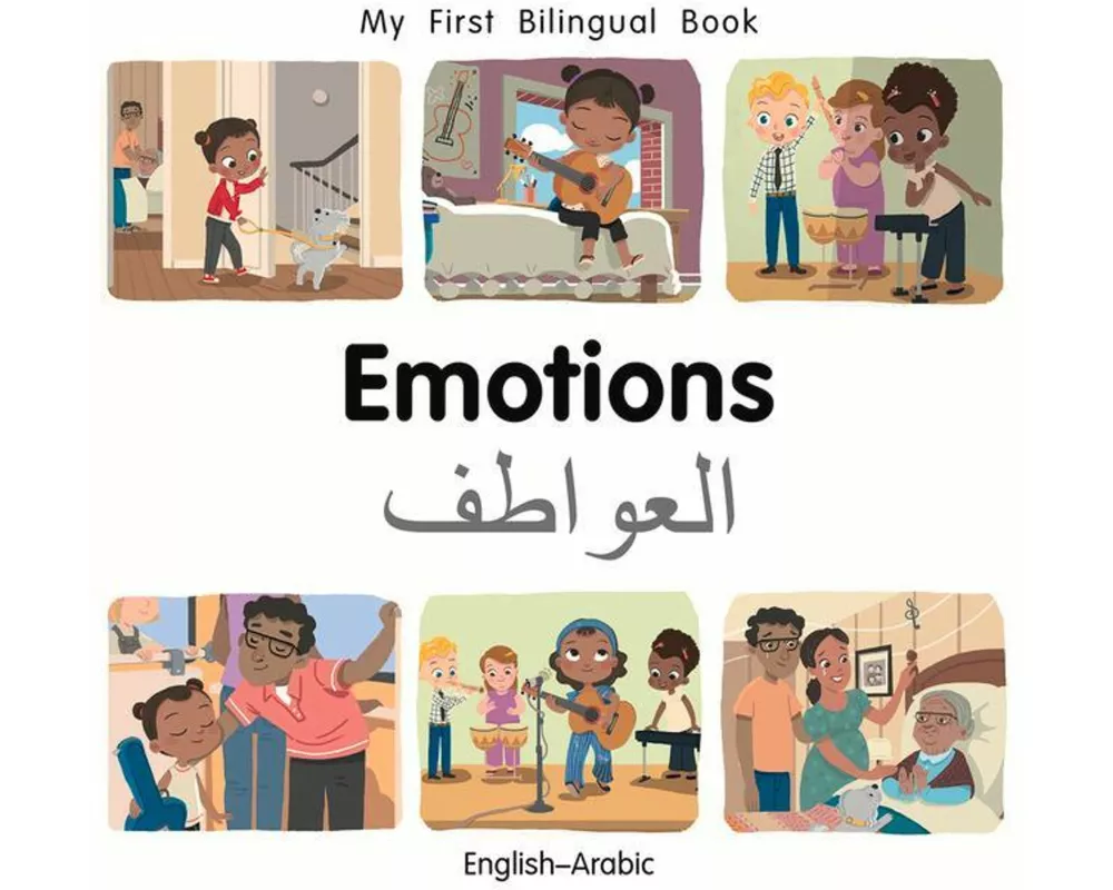 My First Bilingual Book-Emotions (English-Arabic)