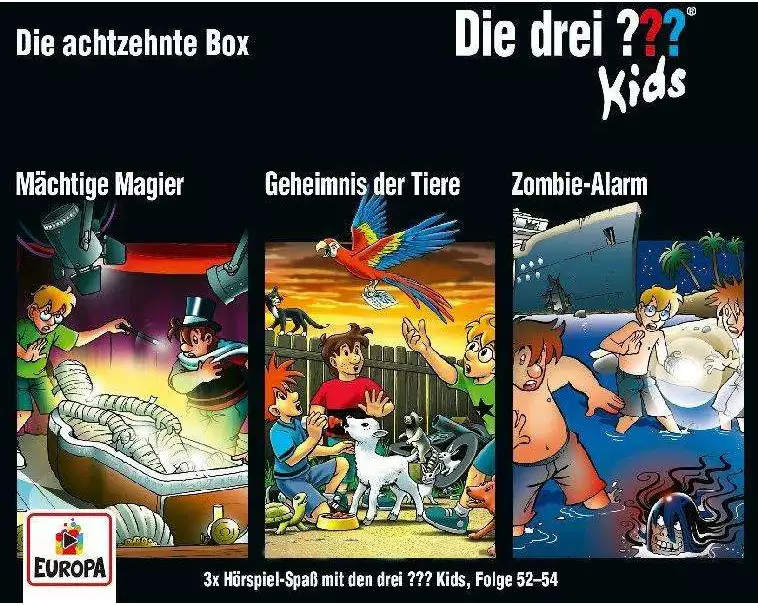 Die drei ??? Kids 18. /3er Box- Folgen 52-54 (3 Audio-CDs)