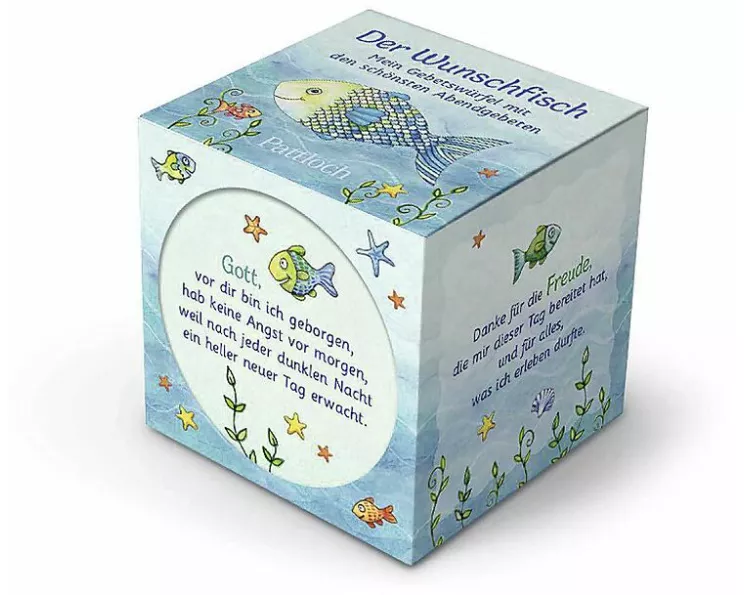 Der Wunschfisch. Gebetswürfel