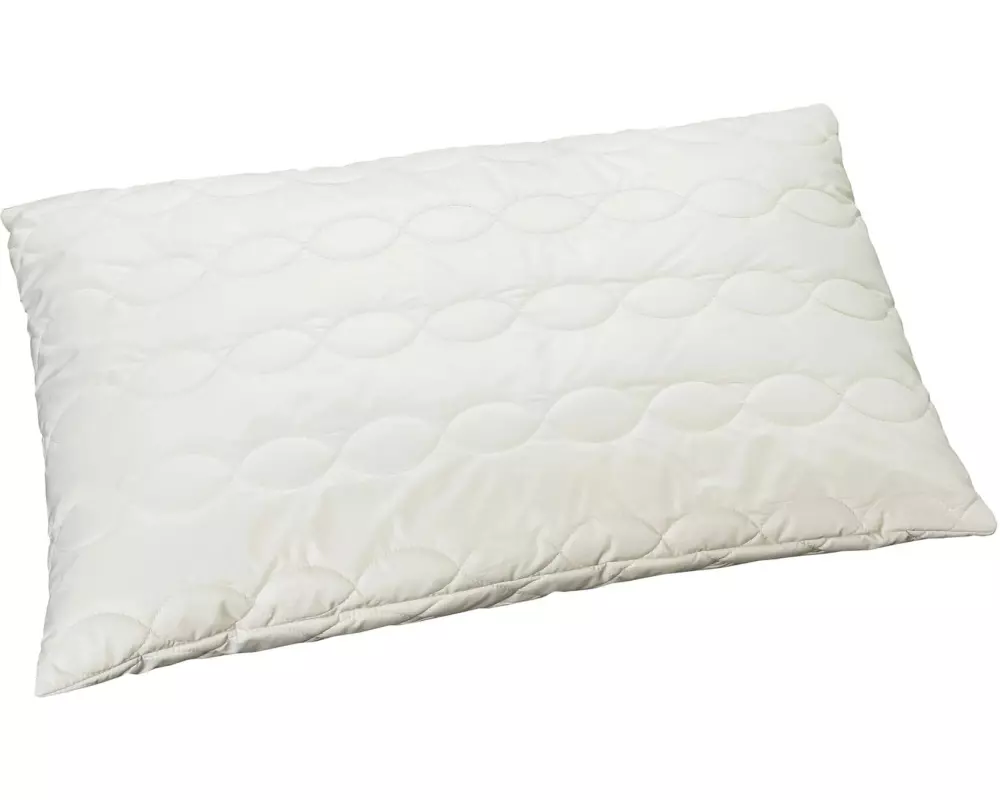 Billerbeck Klassisches Kopfkissen Helvetic Wool Pillow 50 x 70 cm