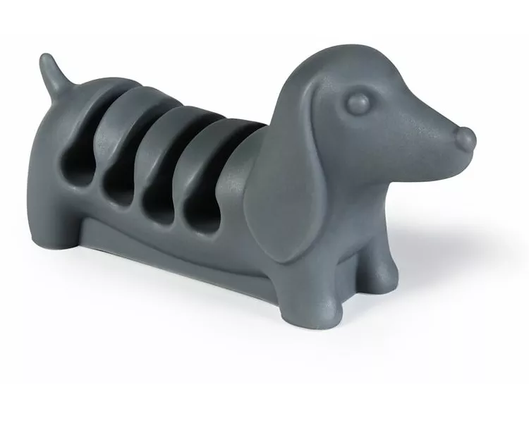 KabelWaldi (Grau) - Organizer für Aufladekabel - USB-Kabel - Computerkabel - Schreibtisch