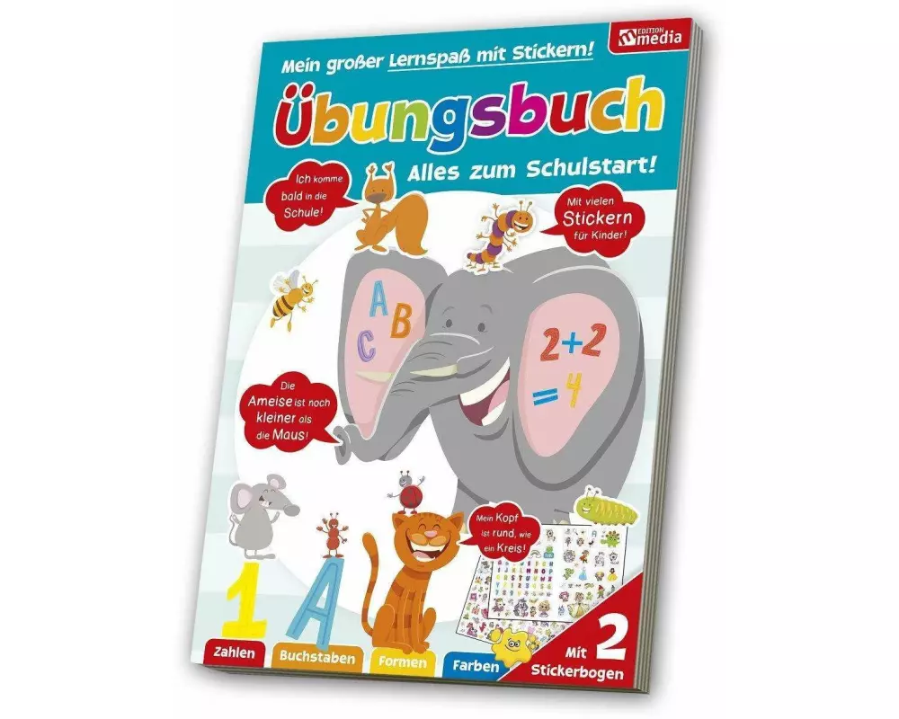 XXL Übungsbuch: Übungsbuch zum Schulstart