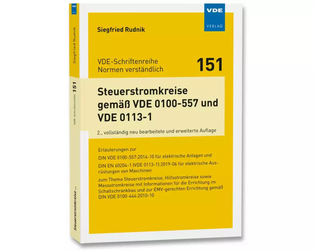 Steuerstromkreise gemäß VDE 0100-557 und VDE 0113-1