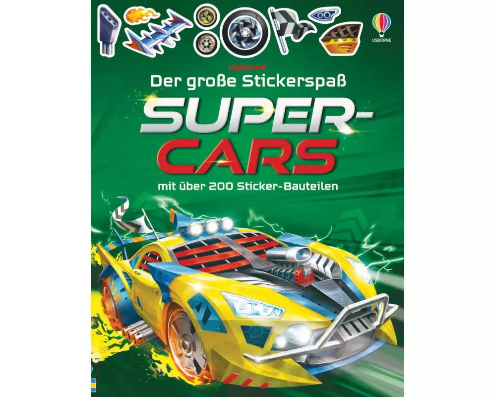 Der große Stickerspaß: Supercars