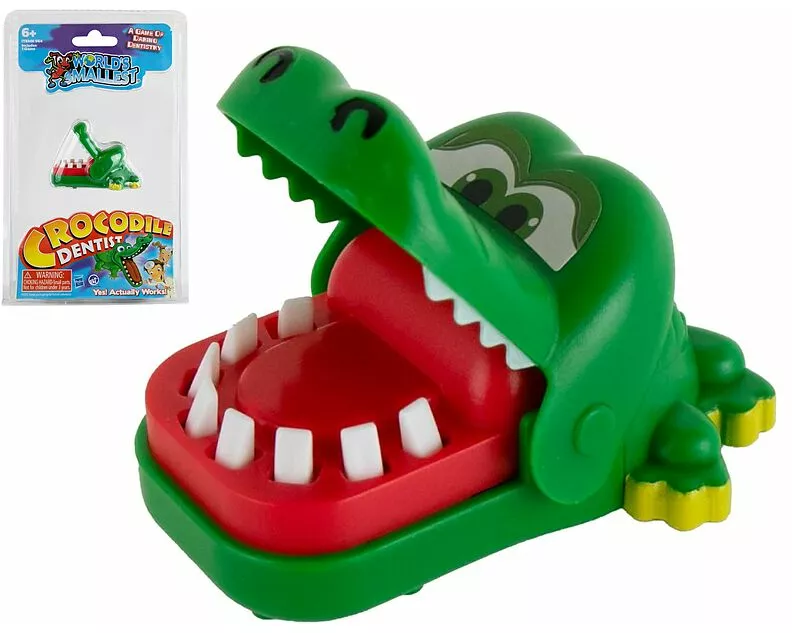 Worlds Smallest CrocodileDentist