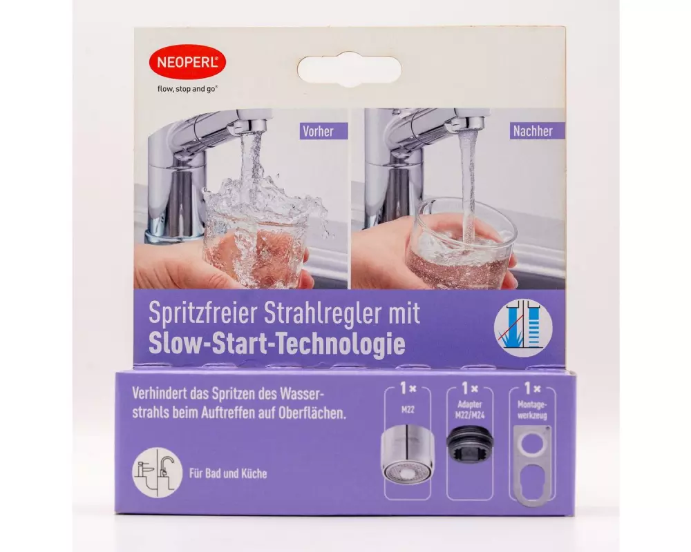NEOPERL Strahlregler Strahlregler Slow-Start, M22/M24, 16L/MIN