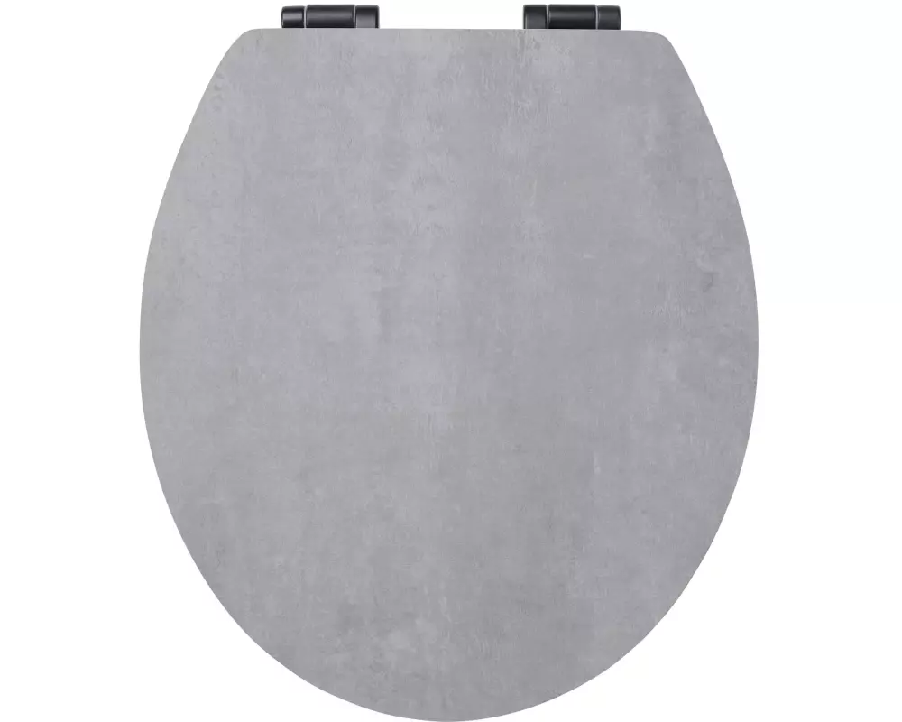 diaqua® Toilettensitz Troyes Absenkautomatik, Grau