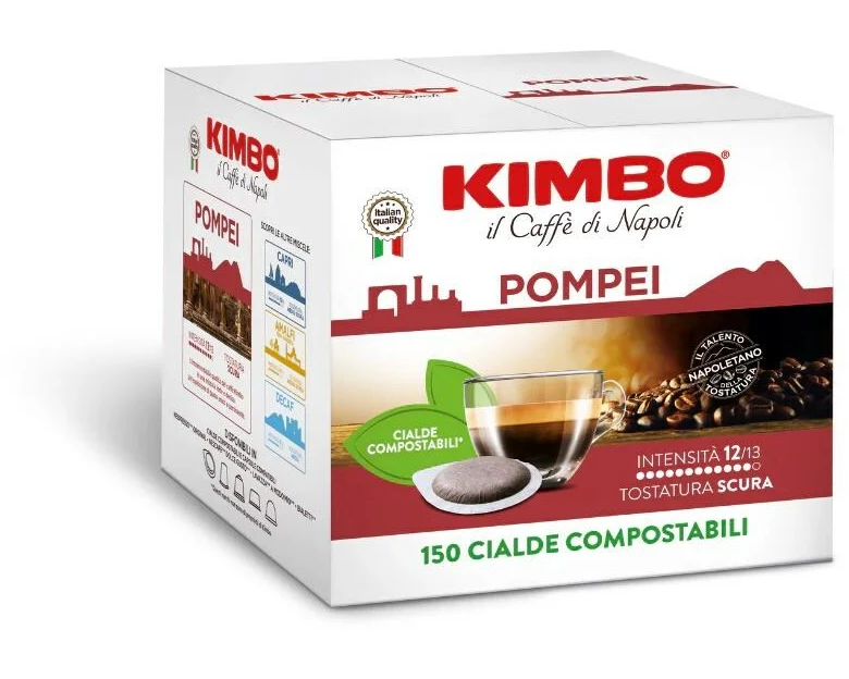 Kimbo Kaffeepads Pompei 150 Stück