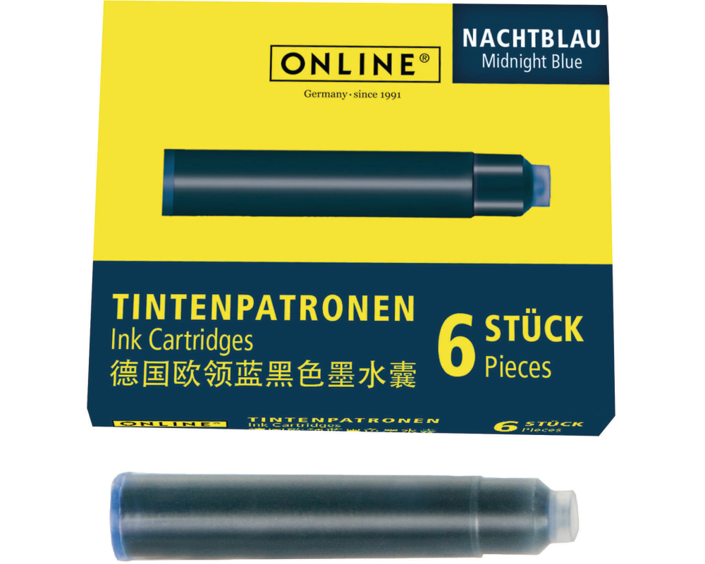 ONLINE Tintenpatronen Kombi 17058/12 Nightblue 5 Stück